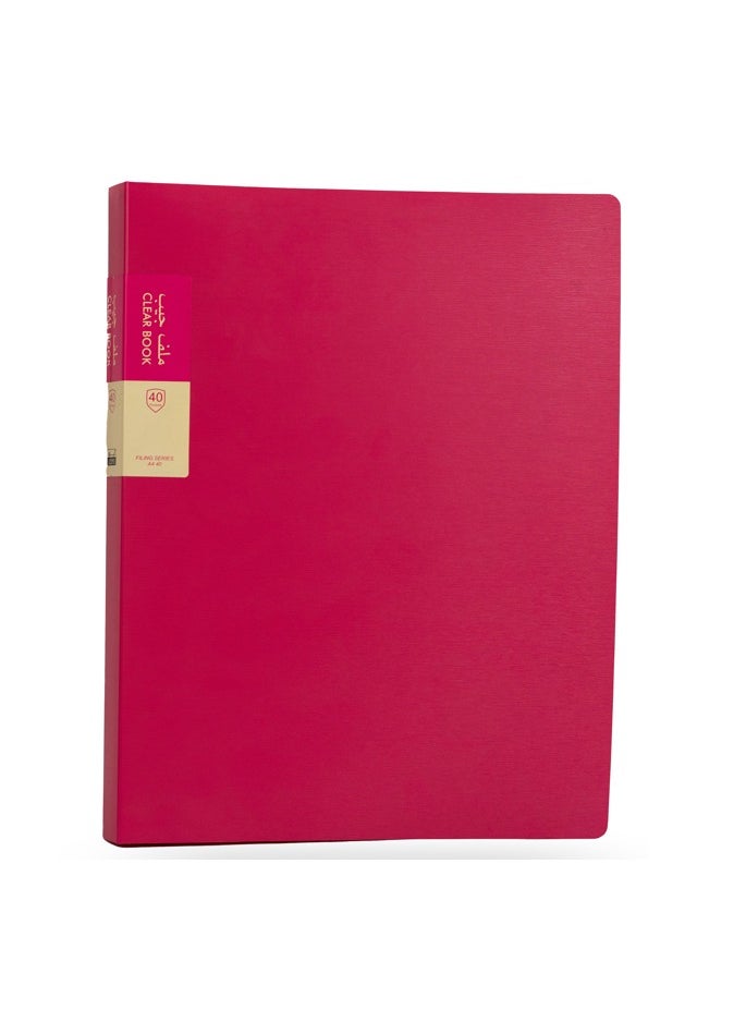 LEENO Clear Book A4 40sheet 