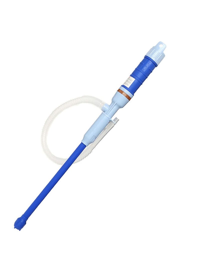 SYOSI Portable Handheld Electric Siphon Pump for Gas Oil Water Fish Tank Battery Power  - Image 1