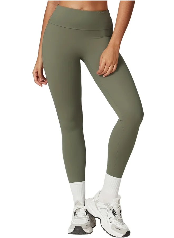 KAWN.YOGA Womens High Waist Contour Seamless Workout Sport Leggings Yoga Pants Tummy Control Running Pants