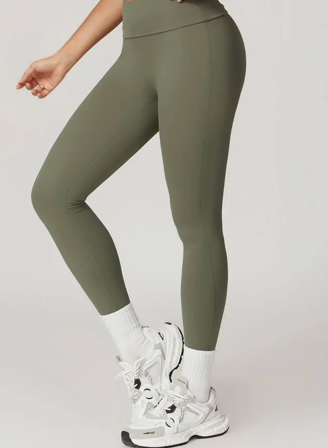 KAWN.YOGA Womens High Waist Contour Seamless Workout Sport Leggings Yoga Pants Tummy Control Running Pants