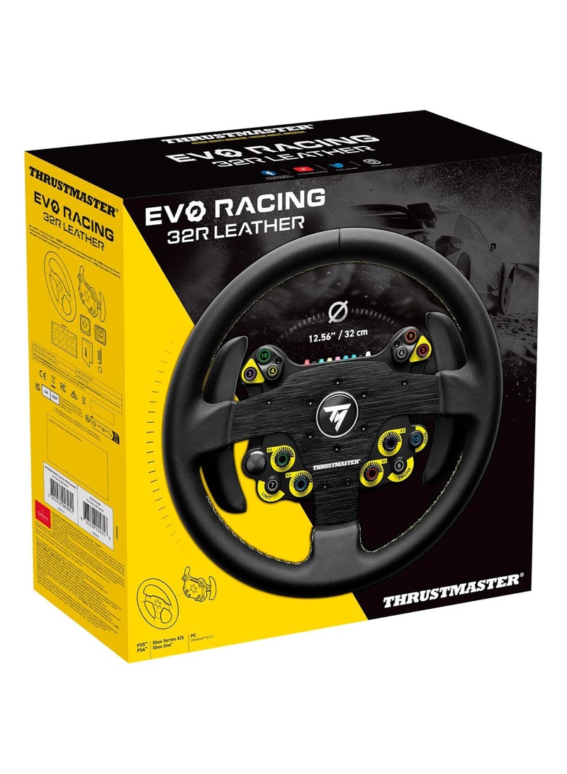 THRUSTMASTER Evo Racing 32R Leather (compatible w/ PS5, PS5 Pro, PS4, XBOX Series X/S, One, PC) - Image 5
