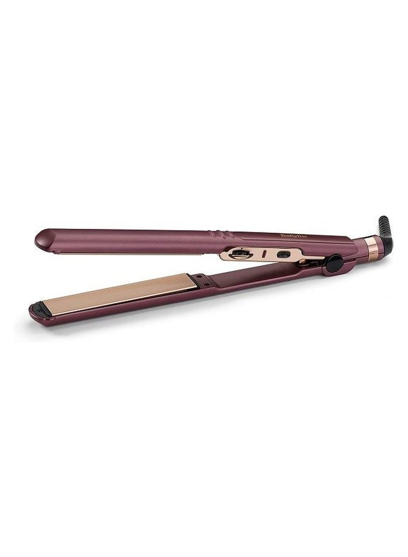 بيبي ليس Hair Dryer, 2000W, 3 Temperatures, Black Gold - 6704E with Babyliss Berry Crush 230 Hair Straightener, 140-230 Degree, Pink- ST2183PSDE - Image 3