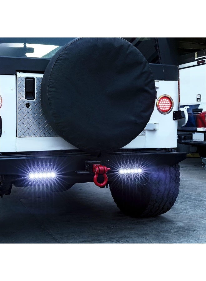 2pc 7" Ultra-Slim Single Row Off Road LED Light Bar [1530lm] [18W] [IP68 Waterproof] [12V - 24V] Fog/Driving/Work Lights for Trucks ATV Cars - 60 Degrees Flood Light - Image 4