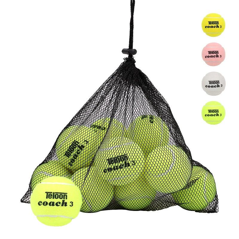 Teloon Tennis Balls (Regular Color-12Pcs) - Image 2