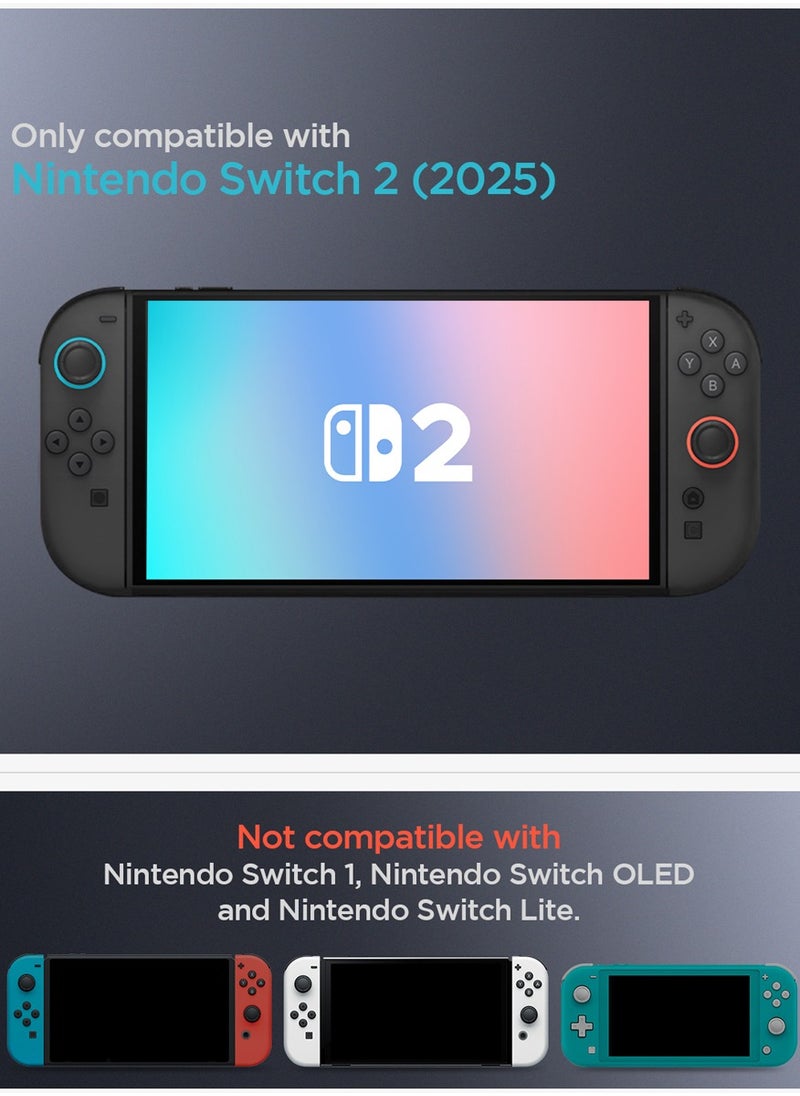 Spigen Nano Pop Nintendo Switch 2 Case Cover (2025) Slim Fit with Detachable Joy-Con and Kickstand Compatible - Blueberry Navy  - Image 2