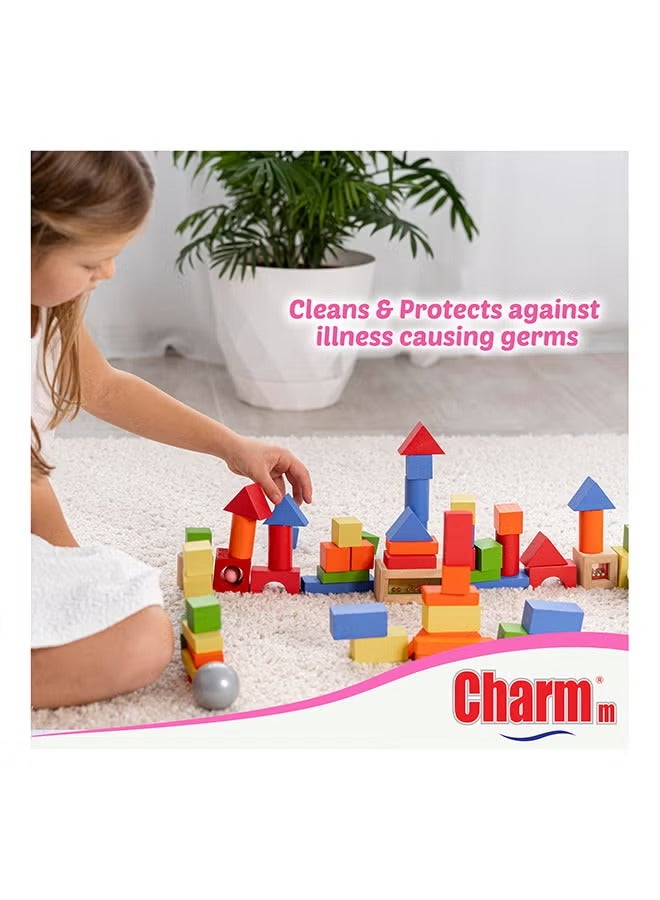 CHARMM منظف زجاجات الأطفال مثالي لتنظيف زجاجات الأطفال 100% معاد تدويره صديق للبيئة مختبر جلدياً 2x1L - Image 3