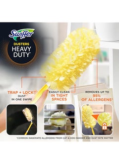 Swiffer Procter And Gamble 360 Starter Kit Includes 1 Handle And 2 Dusters Yellow  - Image 2