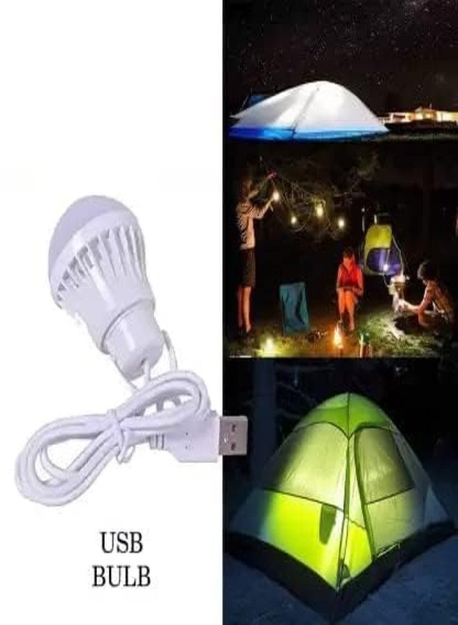DIGSMORDEN مصباح LED ساطع يعمل بمنفذ USB من DIGSMORDEN | مصباح أبيض 9 فولت / 9 واط مع سلك طويل | مصابيح LED محمولة موفرة للطاقة تعمل بمنفذ USB، مناسبة للاستخدام مع بنك الطاقة، والكمبيوتر المحمول، والسيارة، والتخييم | مصباح طوارئ سهل التركيب (عبوة من قطعتين) - Image 4