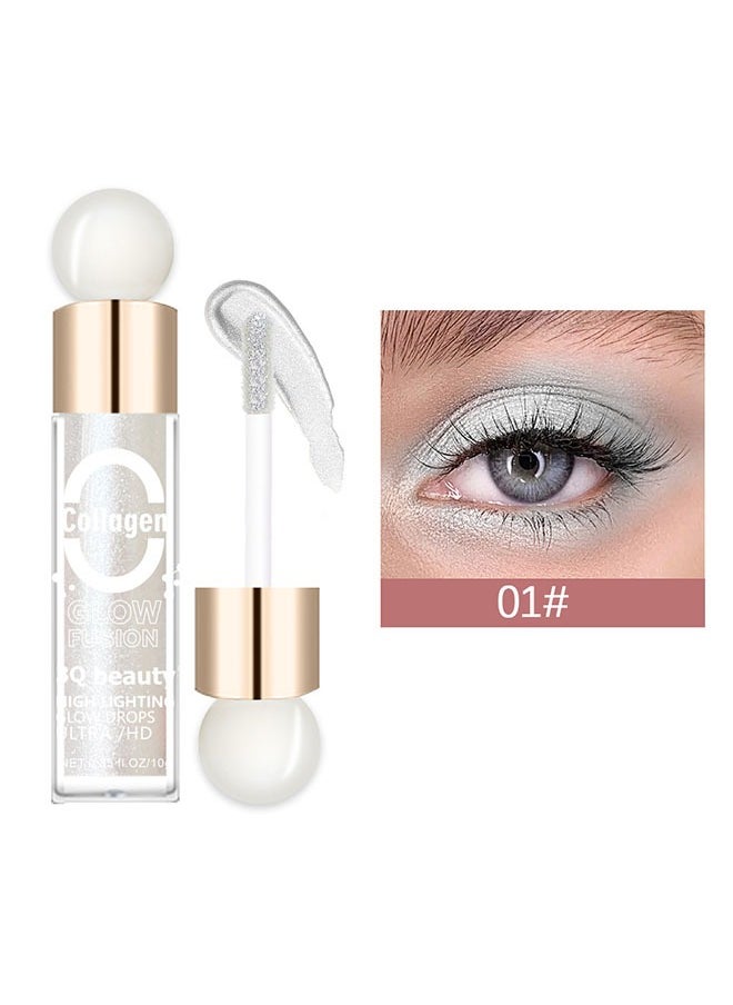Body Highlighter, Face Body Highlighter, All In One Makeup Liquid Illuminator, Waterproof Moisturizing Light Shimmer Illuminator for Face & Body