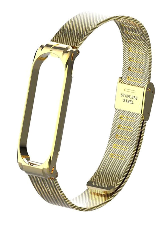 NIBEMINENT Replacement Band For Xiaomi Mi 3/4 Gold  - Image 1