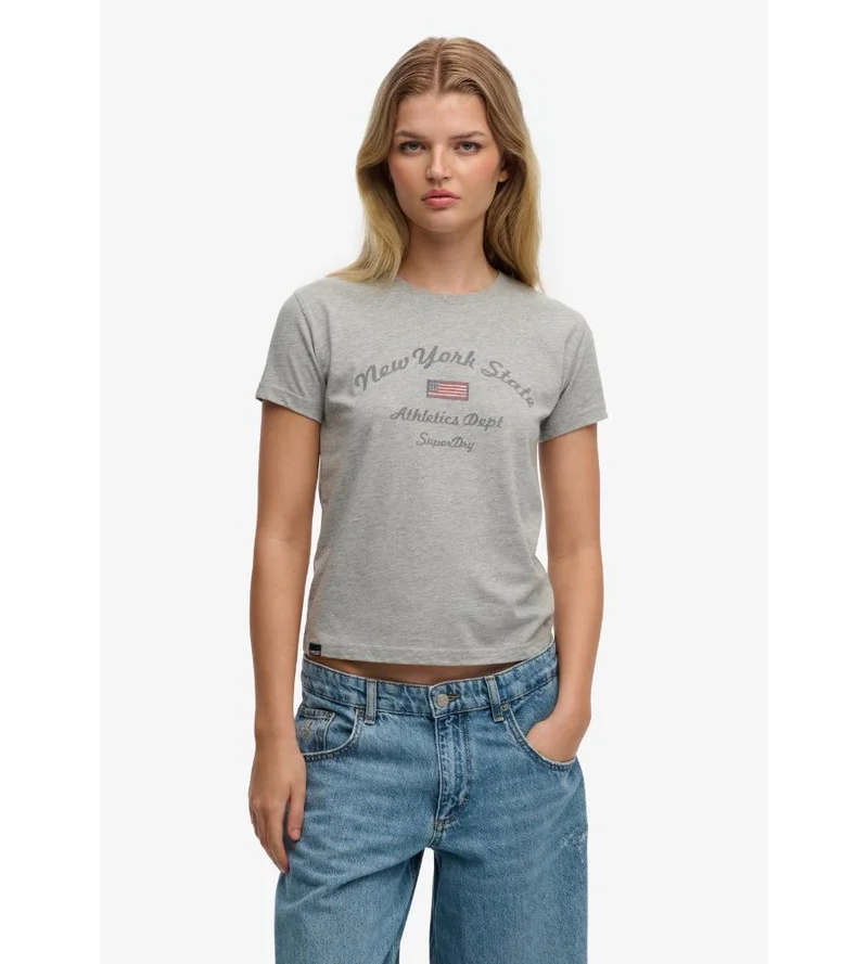 Superdry Athletic Essentials Fitted Graphic T-Shirt