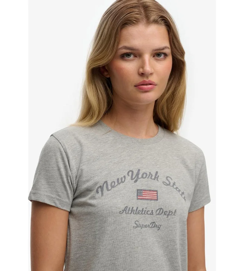 Superdry Athletic Essentials Fitted Graphic T-Shirt