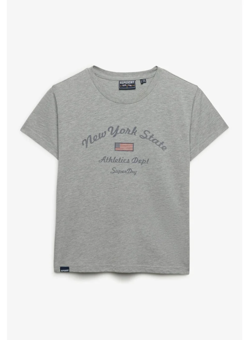 Superdry Athletic Essentials Fitted Graphic T-Shirt