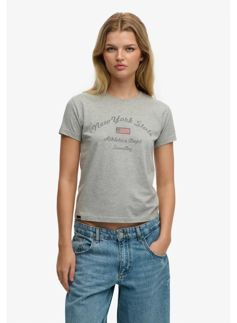 Superdry Athletic Essentials Fitted Graphic T-Shirt