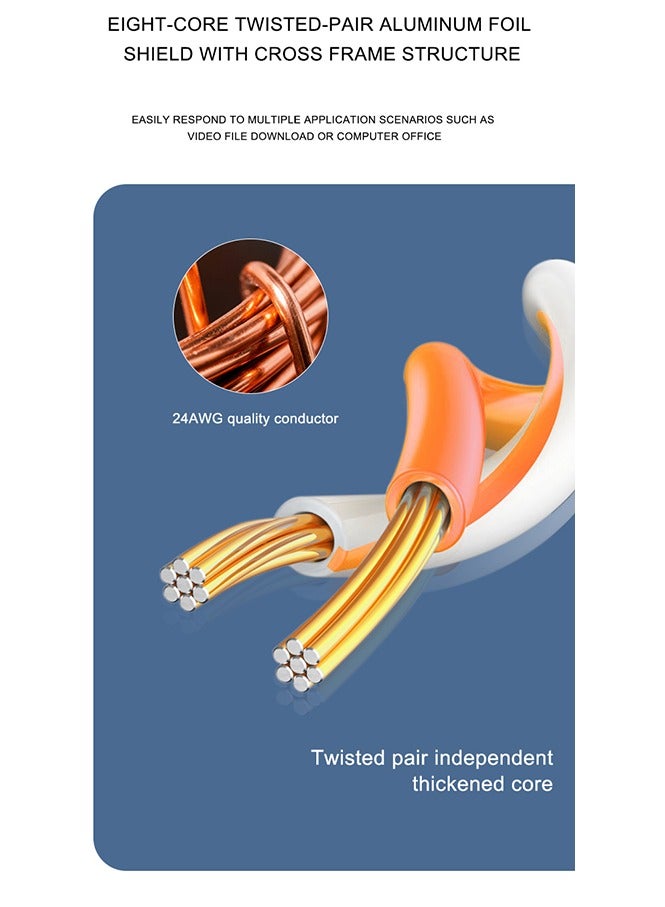 Stargold CAT6 Cable High Speed Internet Patch Cable 30M - Image 3
