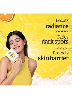 Chemist at Play Brightening Body Wash | Glowing Skin Vitamin C Bodywash | Helps To Reduce Fades Dark Spots, Evens Out Skin Tone | Alpha Arbutin | 30X Vitamin C With Camu Camu | For Women & Men | 236Ml  - Image 2