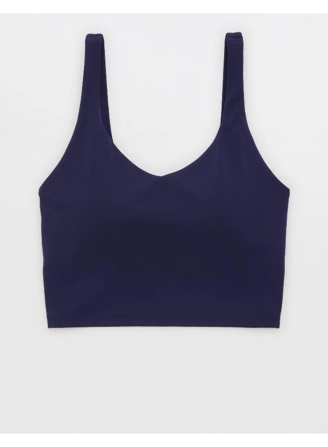 Aerie OFFLINE By Aerie Real Me Low Key Longline Sports Bra