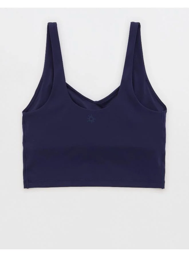 Aerie OFFLINE By Aerie Real Me Low Key Longline Sports Bra