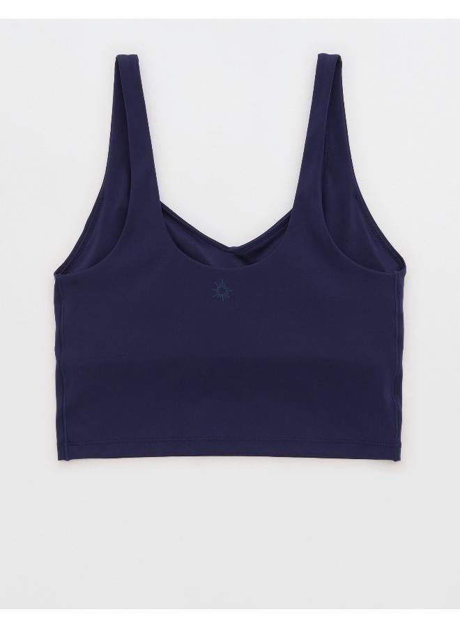 Aerie OFFLINE By Aerie Real Me Low Key Longline Sports Bra - Image 2