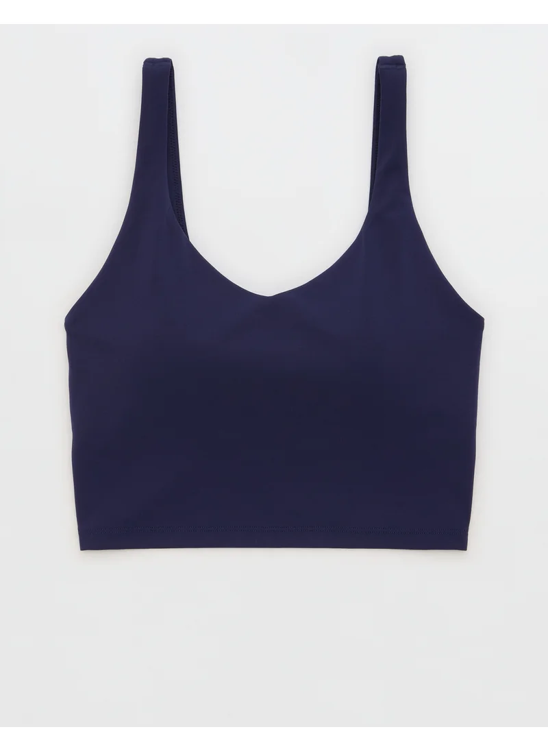 Aerie OFFLINE By Aerie Real Me Low Key Longline Sports Bra