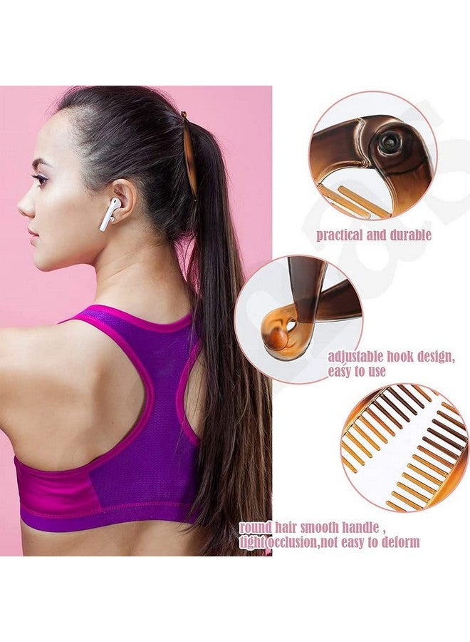 BIRDWARE Fishtail Banana Hair Clip For Women Set of 3 Black 572 - Image 5