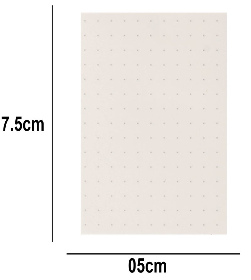 Worison A5 Size Dotted Sticky Notes and Page Markers Binder Pack, 100 Different Size Notes, 120 Page Markers - Image 5