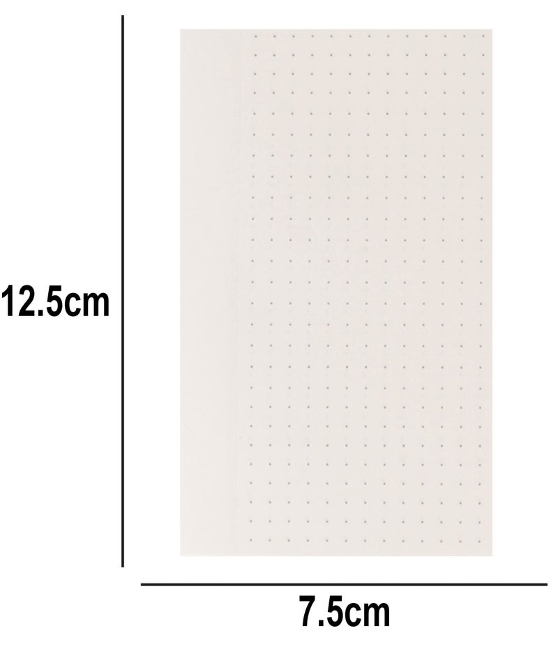 Worison A5 Size Dotted Sticky Notes and Page Markers Binder Pack, 100 Different Size Notes, 120 Page Markers - Image 4