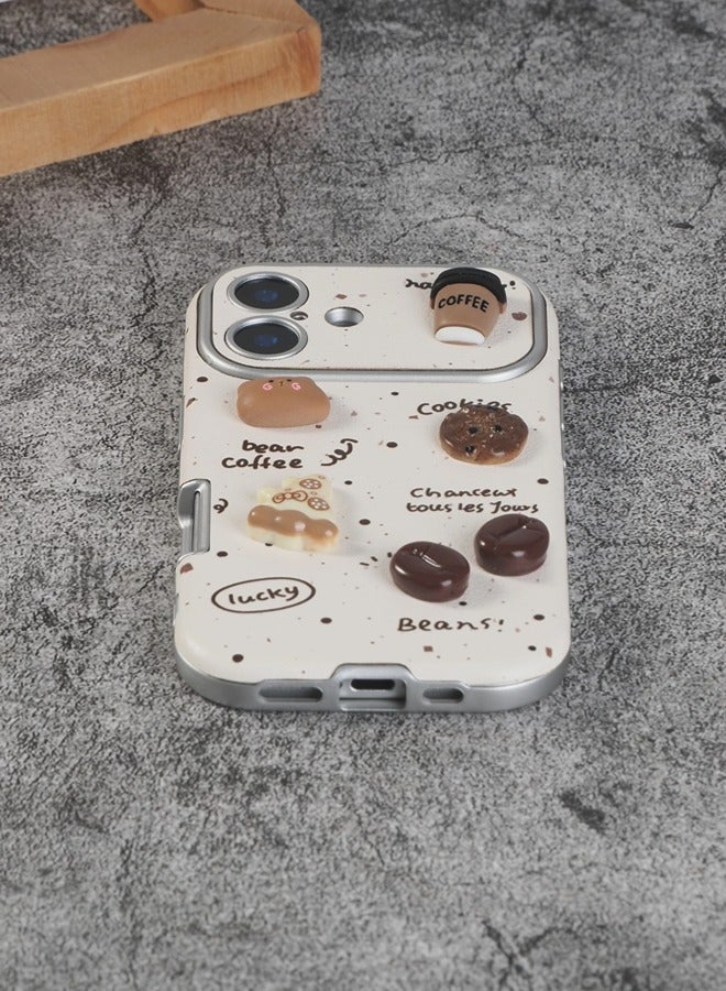 شيبشيب جراب آيفون 16 بتصميم كرتوني كاوايي لطيف، مصنوع من مادة TPU الناعمة والنحيفة، يوفر حماية مقاومة للصدمات مع تصميم جذاب ورائع. - Image 4