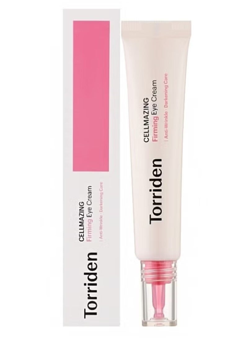 Torriden CELLMAZING Collagen Firming Eye Cream with an Eye Massager 30ml - Image 1