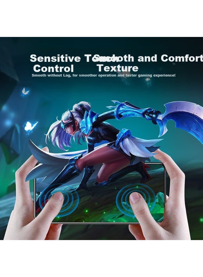 Smartdevil Tempered Glass Screen Protector For Iqoo Z9 Turbo+, Compatible With Z9/z9 Turbo, High-definition Anti-shatter Anti-drop Anti-fingerprint No White Edge Protective Film, Two Pieces + Tool - Image 2