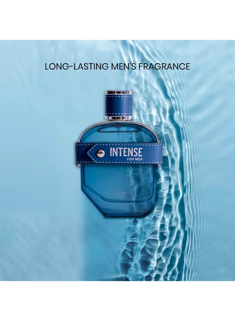 sapil Intense Eau De Toilette For Men - 100 ML - Image 4