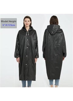 HOOKOR Rain Ponchos Raincoats for Adults Women Men, Reusable Rain Jacket Coats with Hood for Family Disney Park Travel 2 Pack  - Image 5