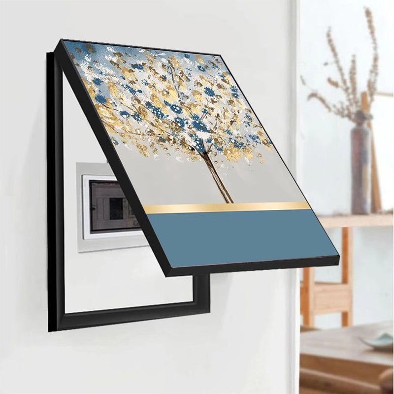 Electrical Panel Cover Decorative Painting For Indoor Outdoor Breaker Box Hiding Size 50X60CM Color D - Image 2