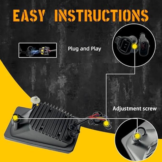 BOXLIGHT LedDrl Fog Lights For 20072015 Chevy Silverado Suburban AvalancheTahoeGmc Sierra 1500 2500Hd 3500Hd  20102014 Yukon  20072008 Cadillac Escalade Front Bumper Driving Fog Lamps A Pair - Image 5