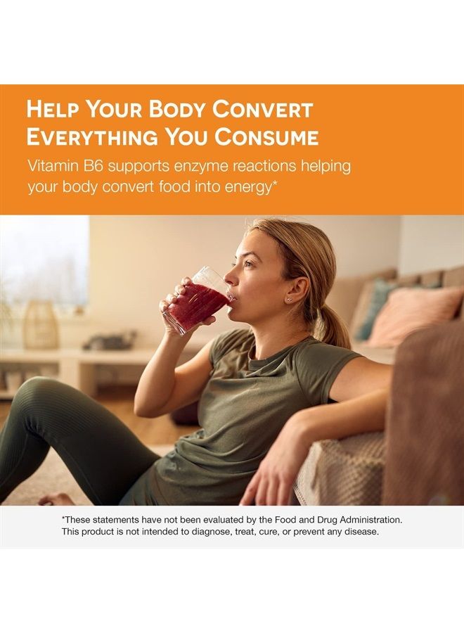 EZ Melts Dissolvable Vitamin B6 50 mg, Sugar-Free, 1-Month Supply - Image 4