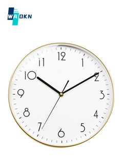 Non-Ticking Silent Wall Clocks 12 Inch Battery Operated Quartz Classic Decor Clock Easy to Read for Bedroom Home Kitchen Room Office School - pzsku/ZB5E7483434846F52D979Z/45/_/1702024904/ed462d7f-67f0-4317-a408-22358fd82418