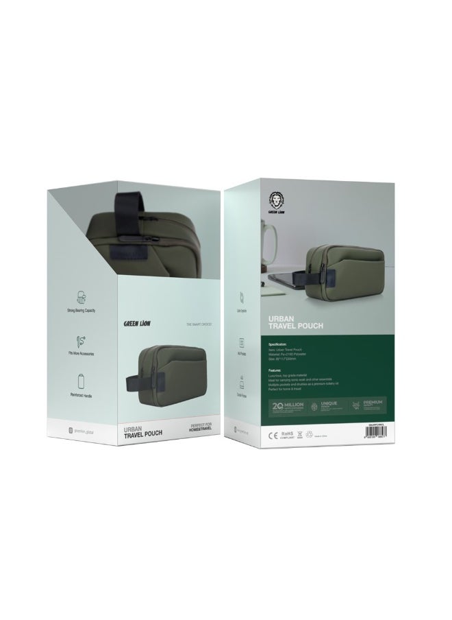 Green Lion Urban Travel Pouch