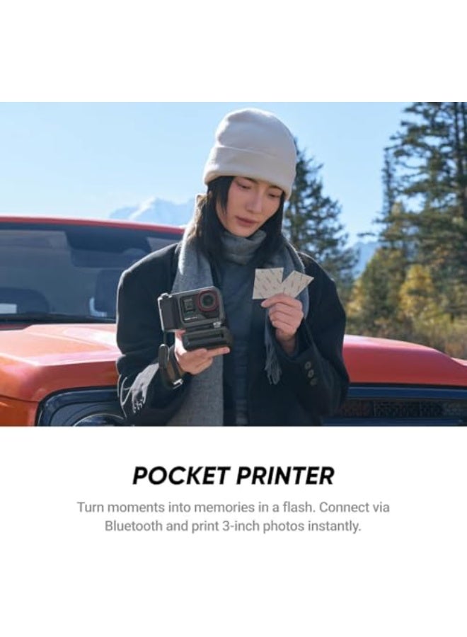Insta360 Ace Pro 2 Flash Print Bundle | 8K Waterproof Action Camera Co-Engineered with Leica, 1/1.3" Sensor, Dual AI Chip, Leading Low Light, Xplorer Grip Pro Kit for Street Photography - Image 3
