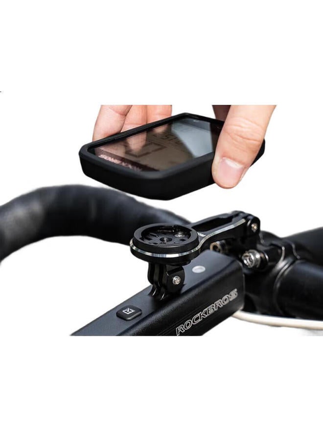 Rockbros Bicycle Extension Bracket, Odometer Mount, Road And Mountain Bike Light Hanger, Action Camera Base (Adjustable Version) - Image 1