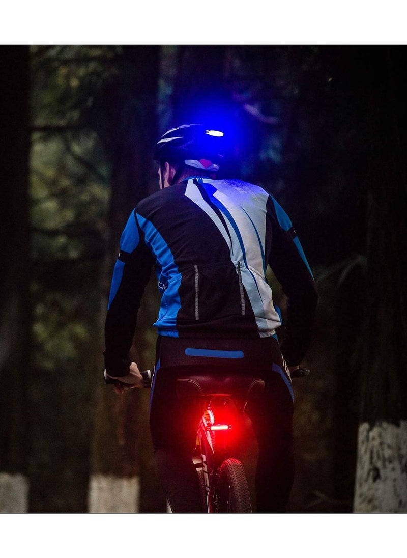 2Pack Bike Rear Tail Light USB Rechargeable Bicycle Taillight Ultra Bright Bicycle LED Safety Light Waterproof Cycling Taillight 5 Light Modes