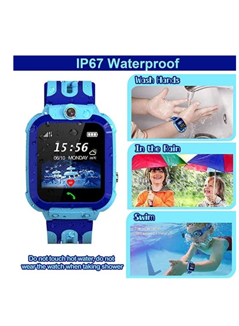 Kids Phone Watch With Sim Card Slot Working On Android And Ios Waterproof - Image 3