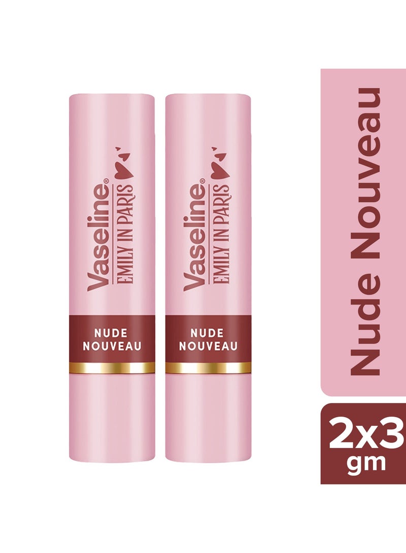 Vaseline Lip Emily In Paris Nude Nouveau 2 x 3g - Image 2