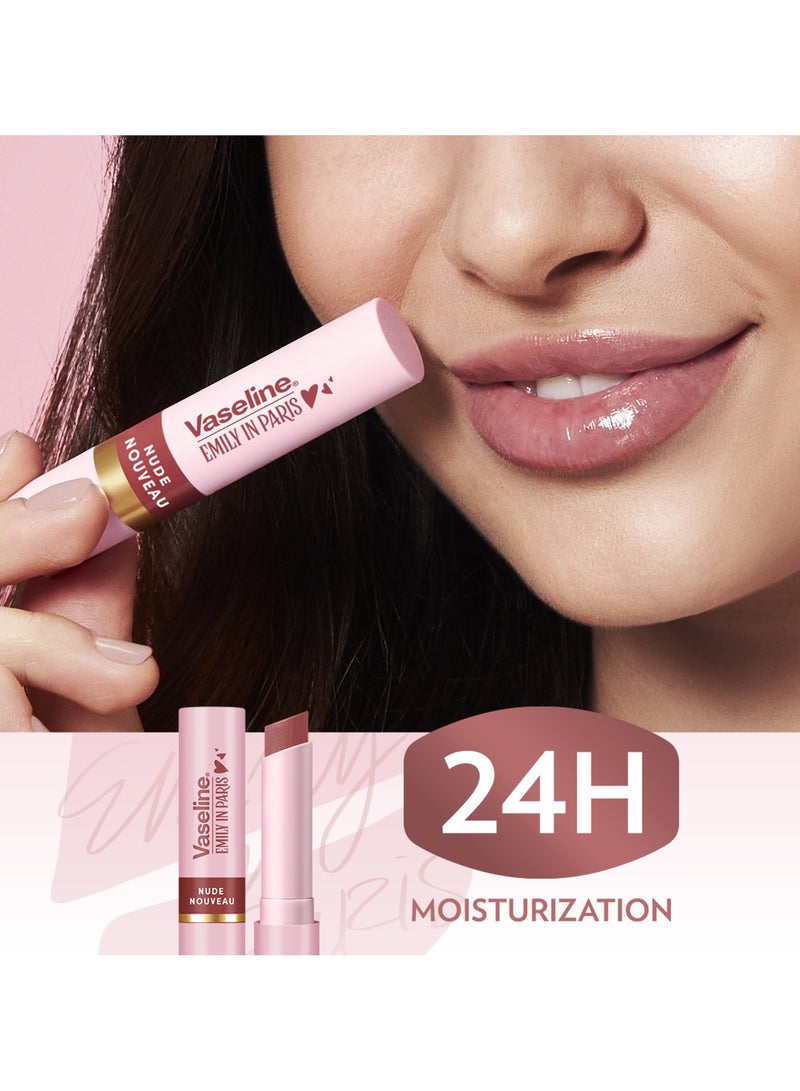 Vaseline Lip Emily In Paris Nude Nouveau 2 x 3g - Image 4
