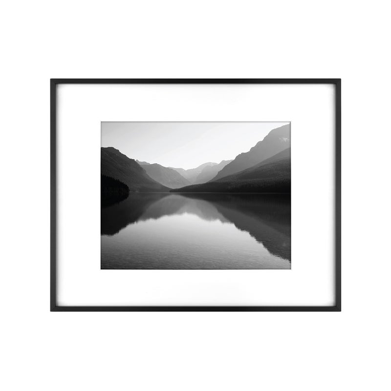 MCS Master  Co Foundry Metal 16x20 Picture Frame Display Pictures 11x14 With Mat or 16x20 Without Mat Vertical  Horizontal Wall Hanging Picture Frame for Photos  Posters Black 1Pack