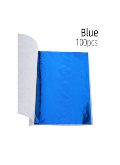 Smart Blue Foil Leaf - 100 Sheets