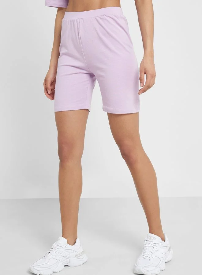 Ginger Basics Oversized T-Shirt Cycling Shorts Set
