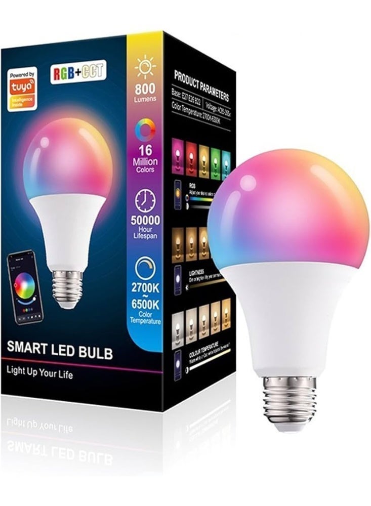 TUYA Smart LED multi-color bulb that works via mobile phone - Image 2