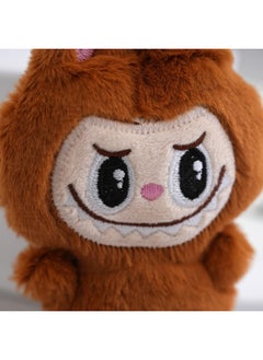 Generic Cute Dress-up Labub Doll Labub Plush Toy Keychain Pendant Schoolbag Pendant Doll-Color:Pink  - Image 4