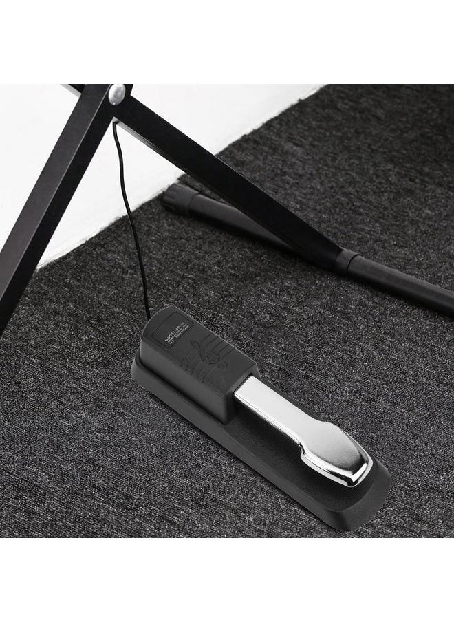 Thoraya Piano Sustain Foot Pedal Switch with Non-Slip Mat Musical Instrument Accessories  - Image 5
