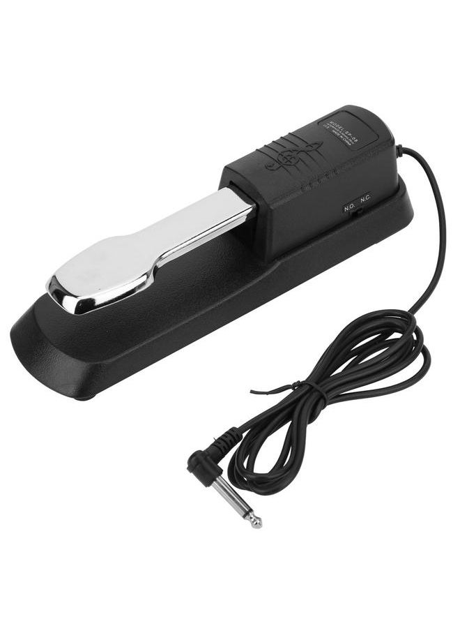 Thoraya Piano Sustain Foot Pedal Switch with Non-Slip Mat Musical Instrument Accessories  - Image 2